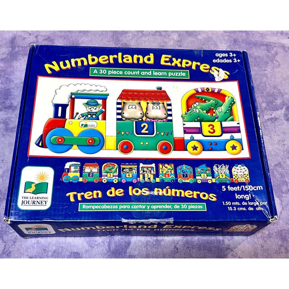 The Learning Journey  Numberland Express  Makes A 5 Foot Puzzle